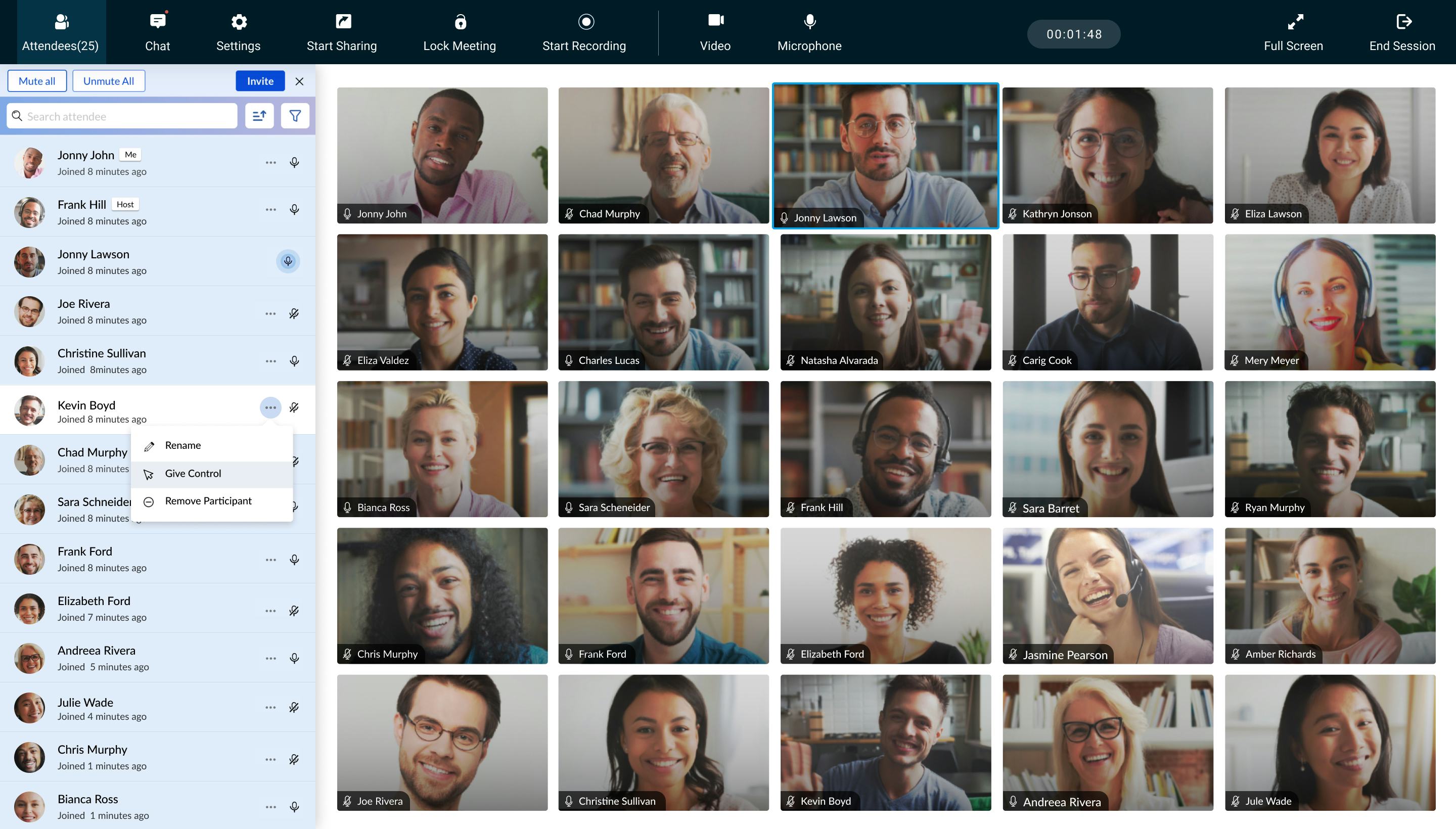 Zoho Meeting Software - 1