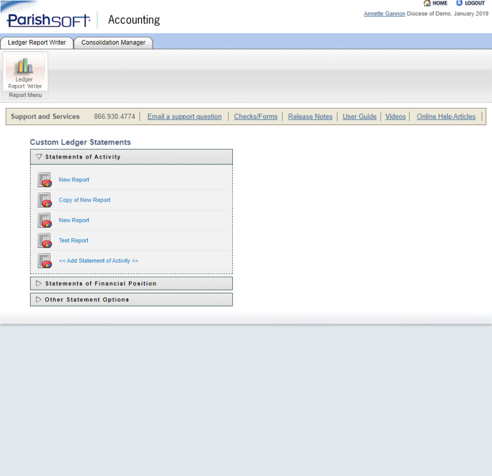 ParishSOFT Accounting Software - 4