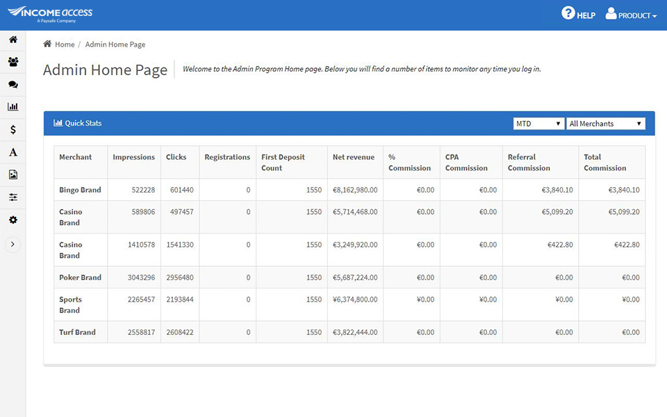 Income Access 소프트웨어 - 2