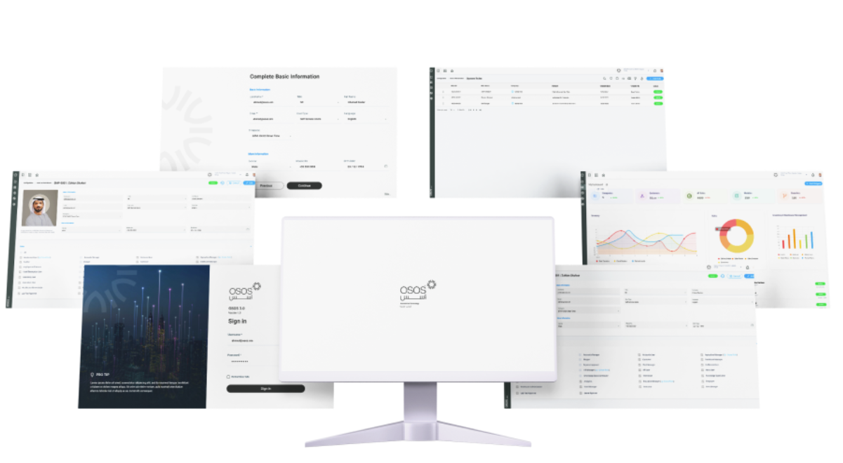 OSOS ERP screenshot: OSOS ERP Key Features