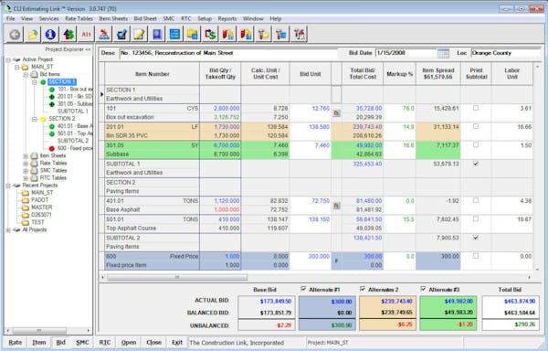 Estimating Link Reviews, Demo & Pricing - 2021