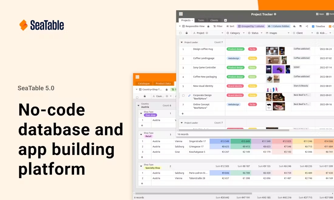 Seabale SeaTable Software Reviews, Demo & Pricing - 2024