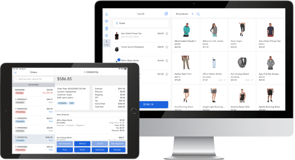Magestore screenshot: User-friendly and feature-rich POS system