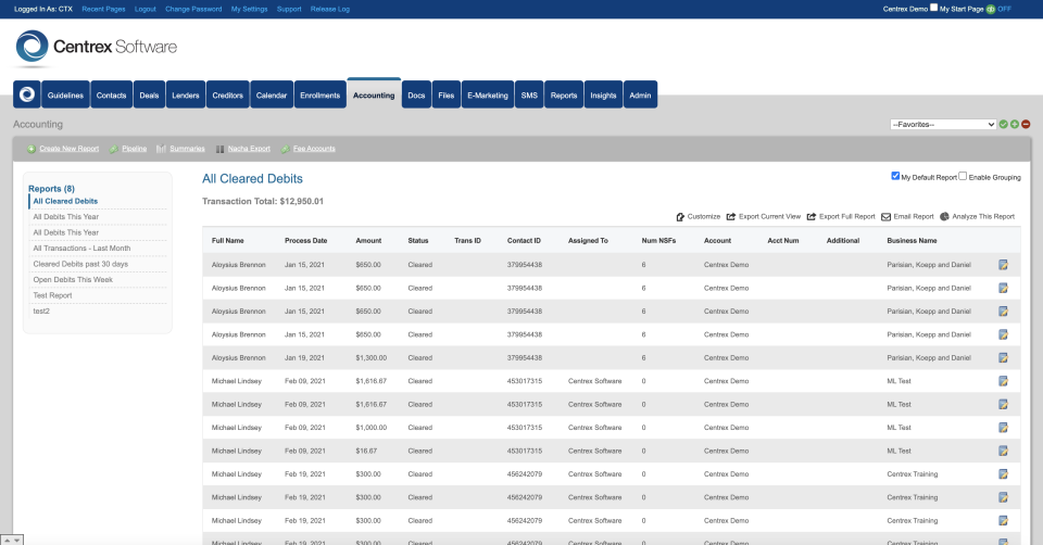 Centrex Software - 5