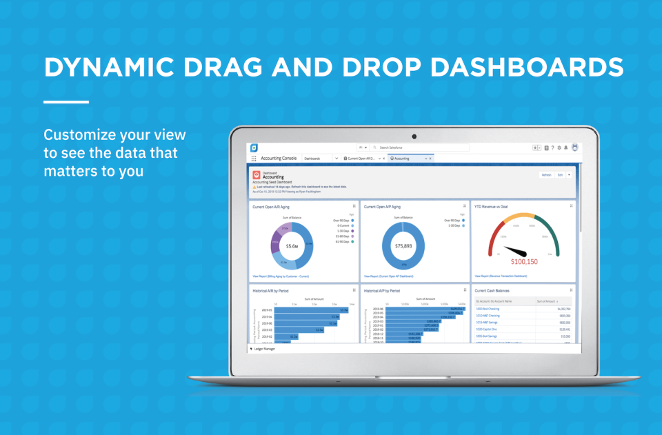 Accounting Seed Software - Dynamic Dashboards