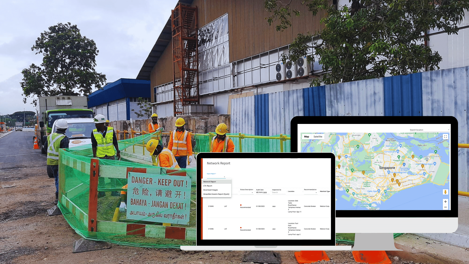  protect and monitor any construction being conducted on-net to avoid preventable damages to your assets 