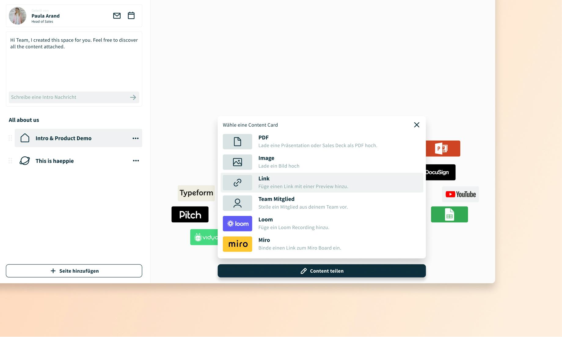 haeppie Software - Share almost any content