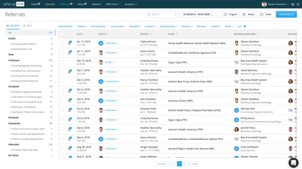 ReferralMD Software - Referral Management