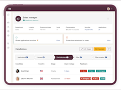 Rippling Software - Rippling Recruiting: Connect every step of your hiring process, automate all of your recruiting administrative work, and give every team the tools and configurability they need to get your whole company hiring on all cylinders. - thumbnail