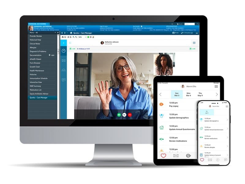 Qure4u Software - Qure4u’s Complete Digital Health Platform: an interactive platform that meets the consumer where they are in their care journey and adapts to the individual needs of the patient.