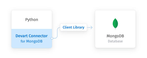 Python Connector for MongoDB screenshot: Direct Connection
