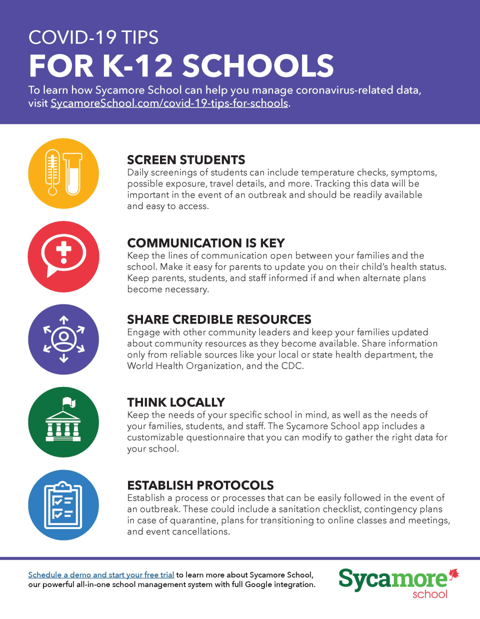 Sycamore School Software - 5