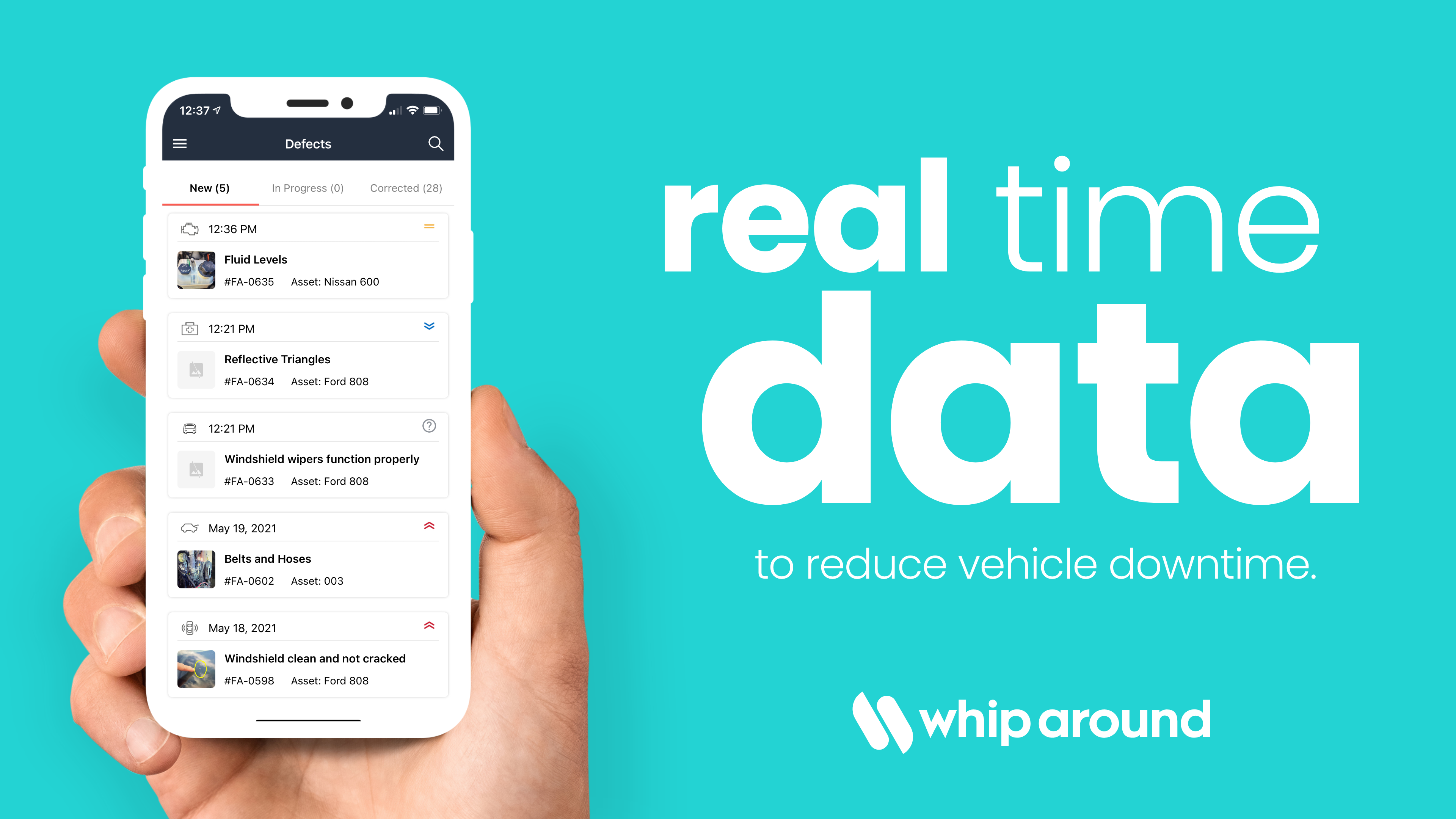 Whip Around Software - Manage vehicle defects and work orders anywhere, anytime