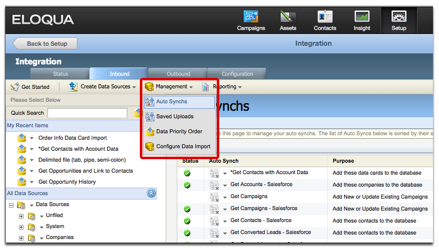 Oracle Eloqua Marketing Automation