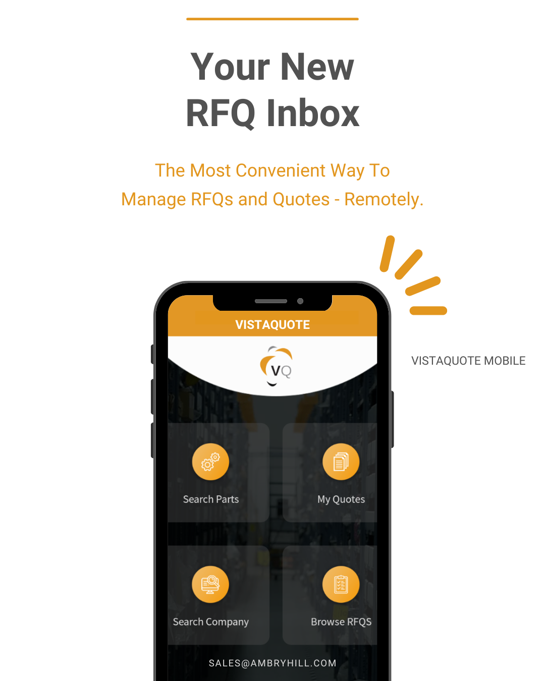 VistaQuote Software - Fully Featured Mobile App for Android and iOS - Included