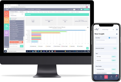 X-Fly screenshot: X-Fly dashboard