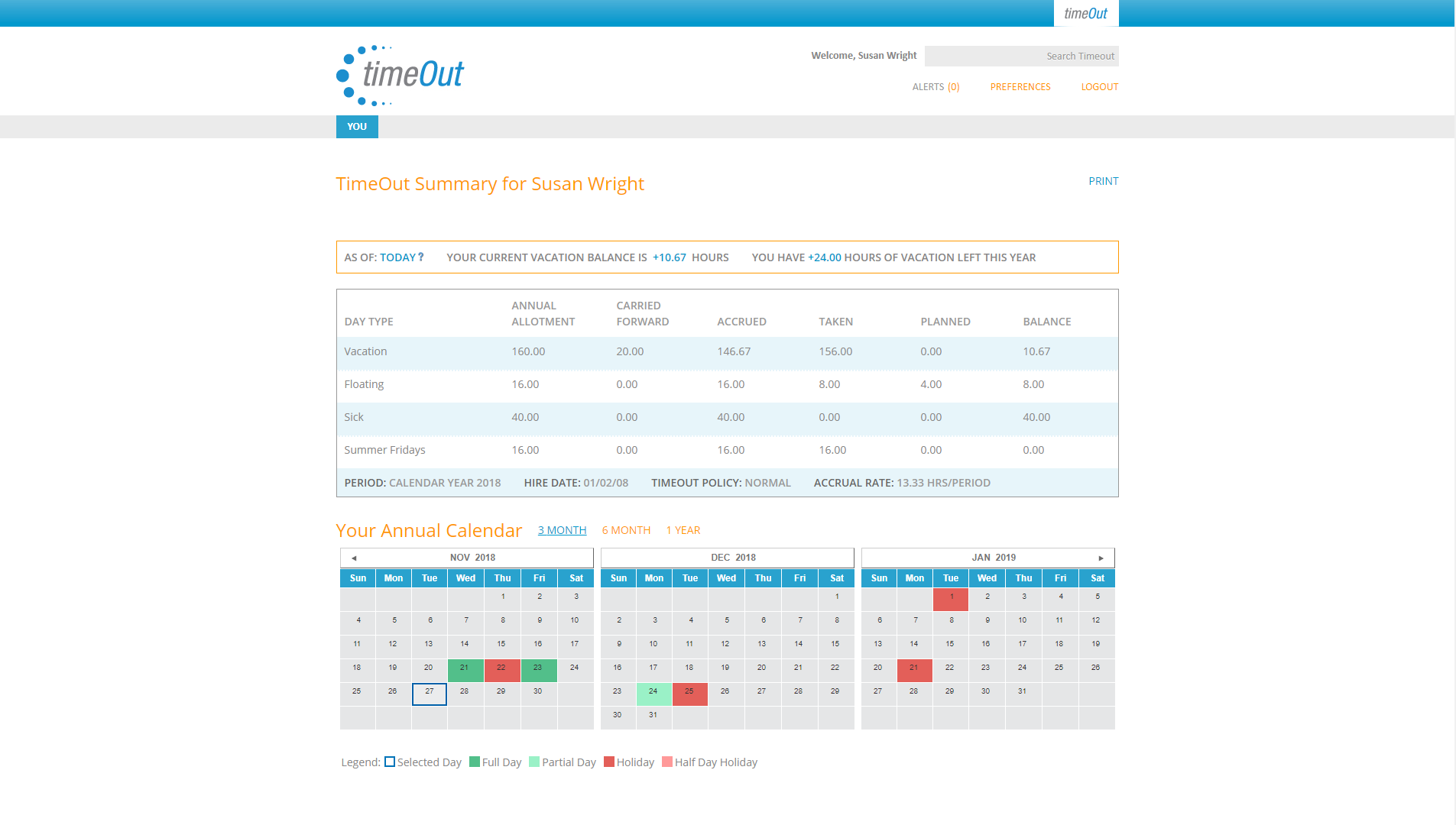 TimeOut Software - 2