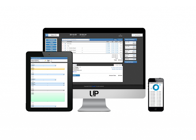 foreUP screenshot: Access foreUP from any web-connected computer, tablet, or smart phone.