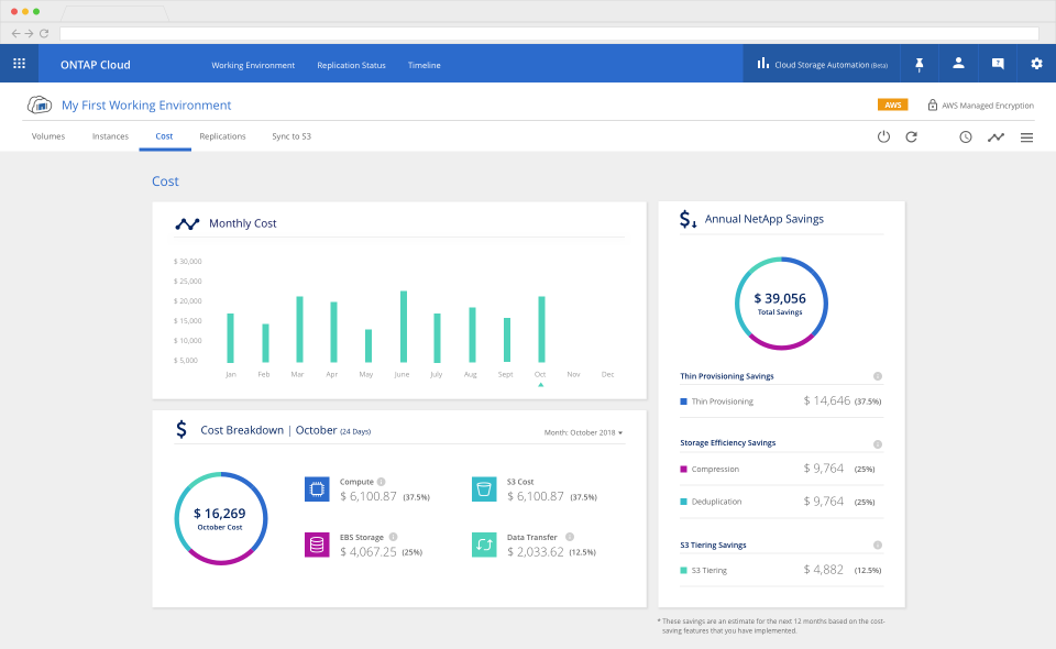Cloud Volumes ONTAP Software - 3 - Vorschau
