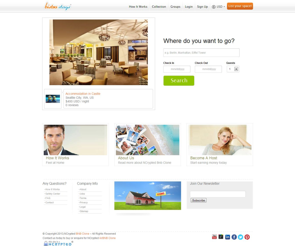 BistroStays Homepage-thumb