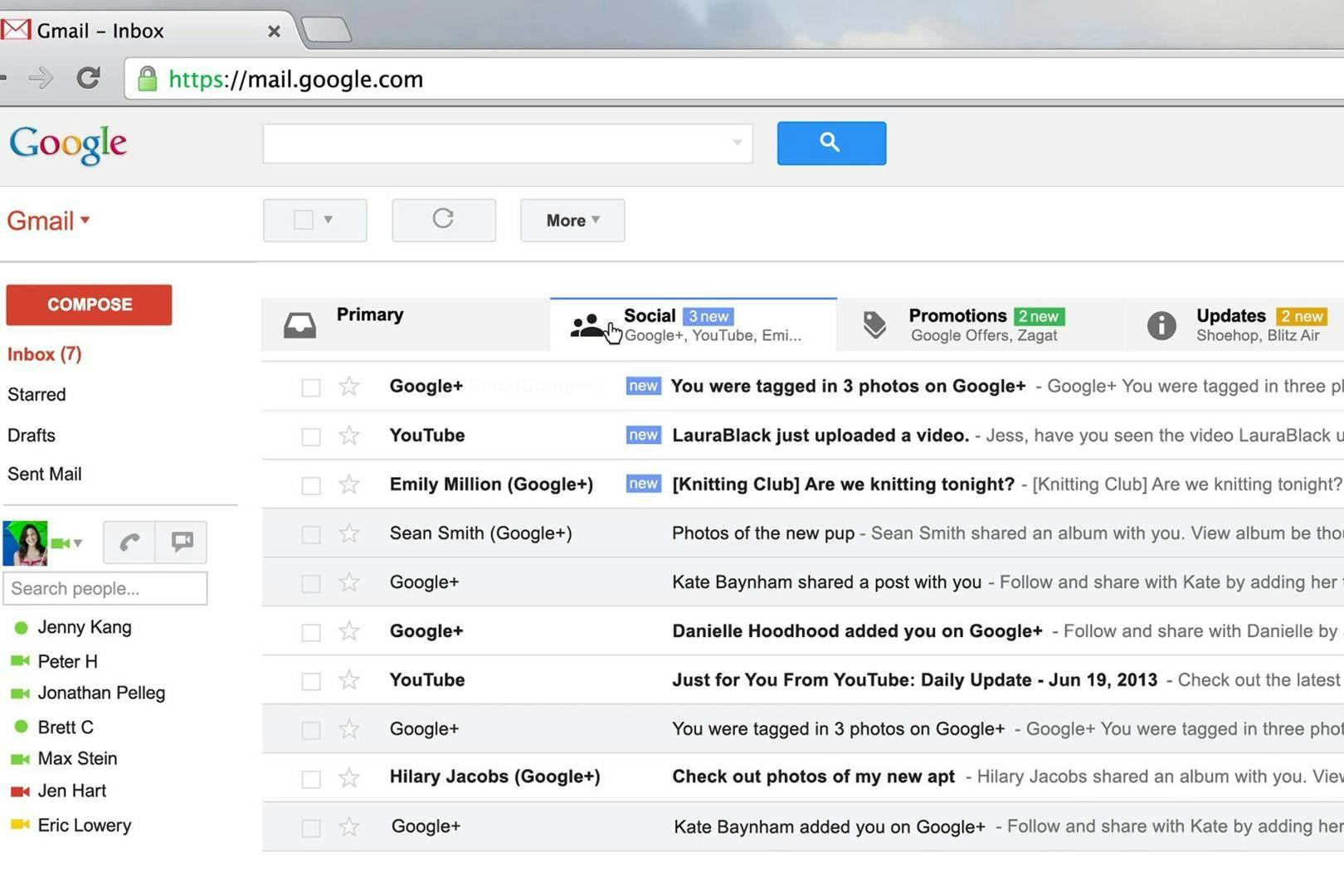 Gmail Software - Gmail inbox