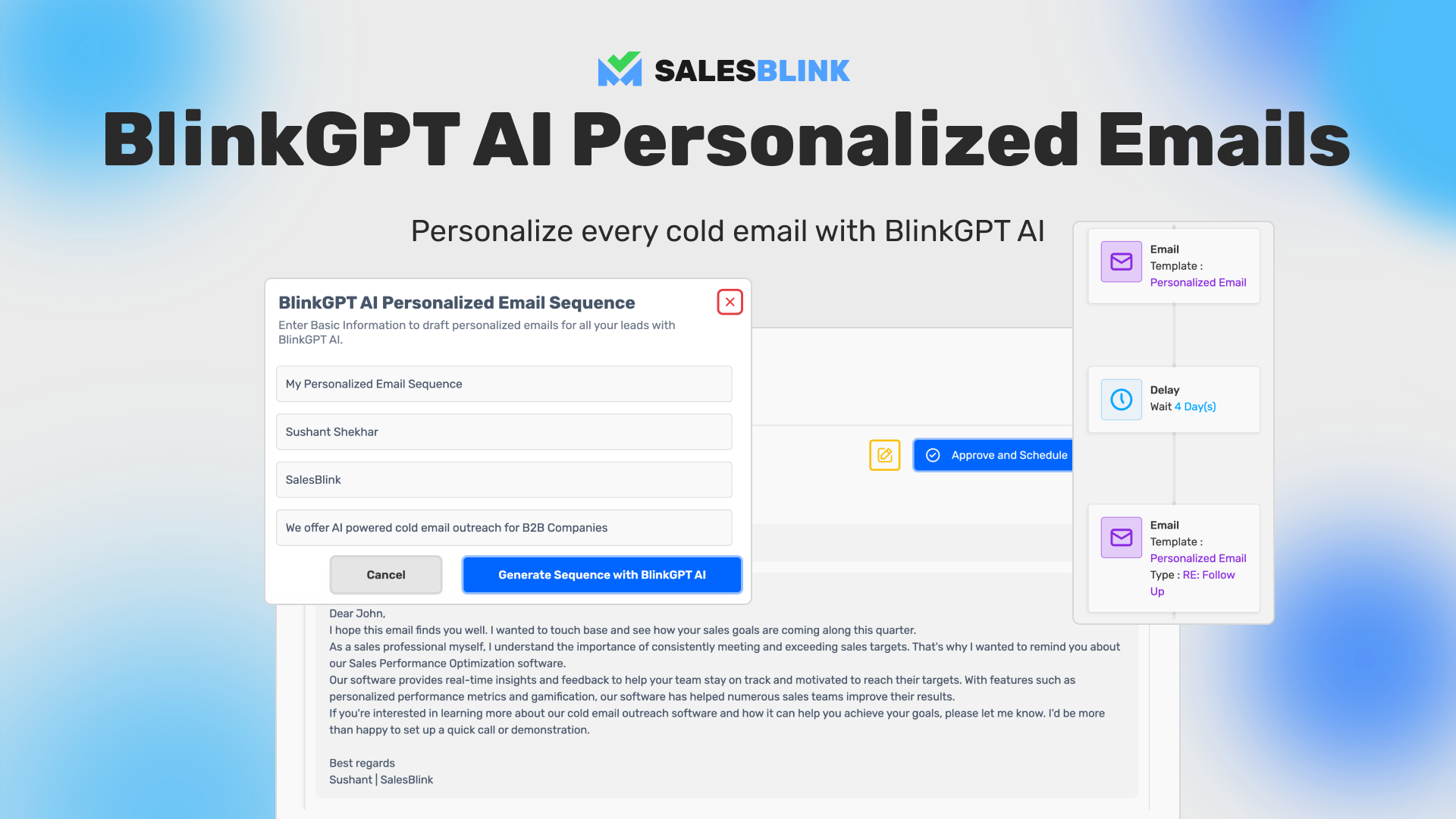Personalize All Emails with BlinkGPT AI