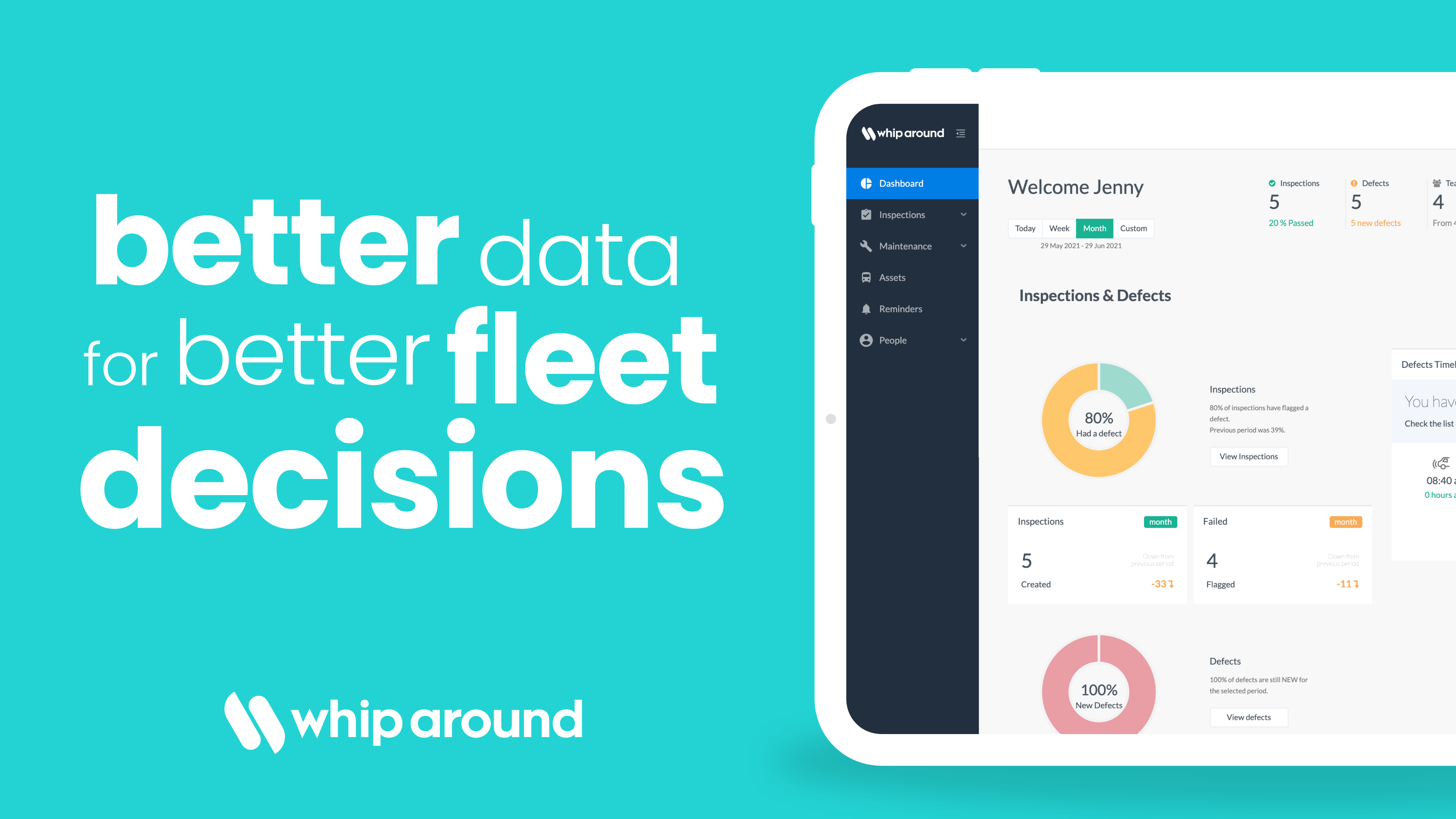 Whip Around Software - Keep a pulse on your fleet's vitals