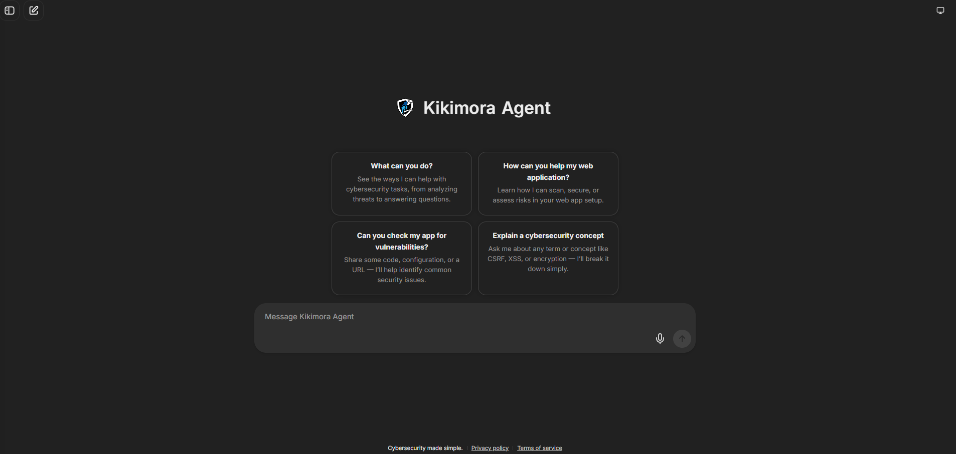 Kikimora Agent Software - Kikimora Agent Home - thumbnail