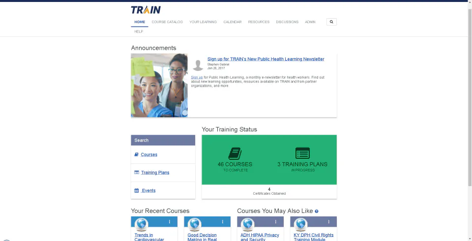 TRAIN Learning Network Price, Reviews & Features - Capterra South ...