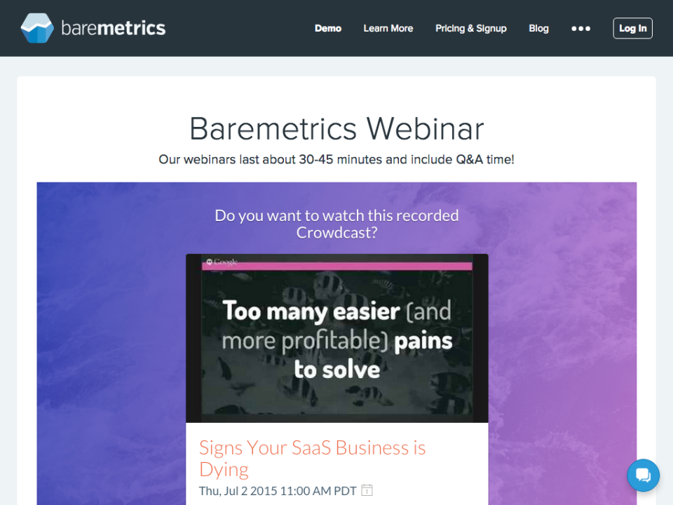 Crowdcast Software - Crowdcast webinars