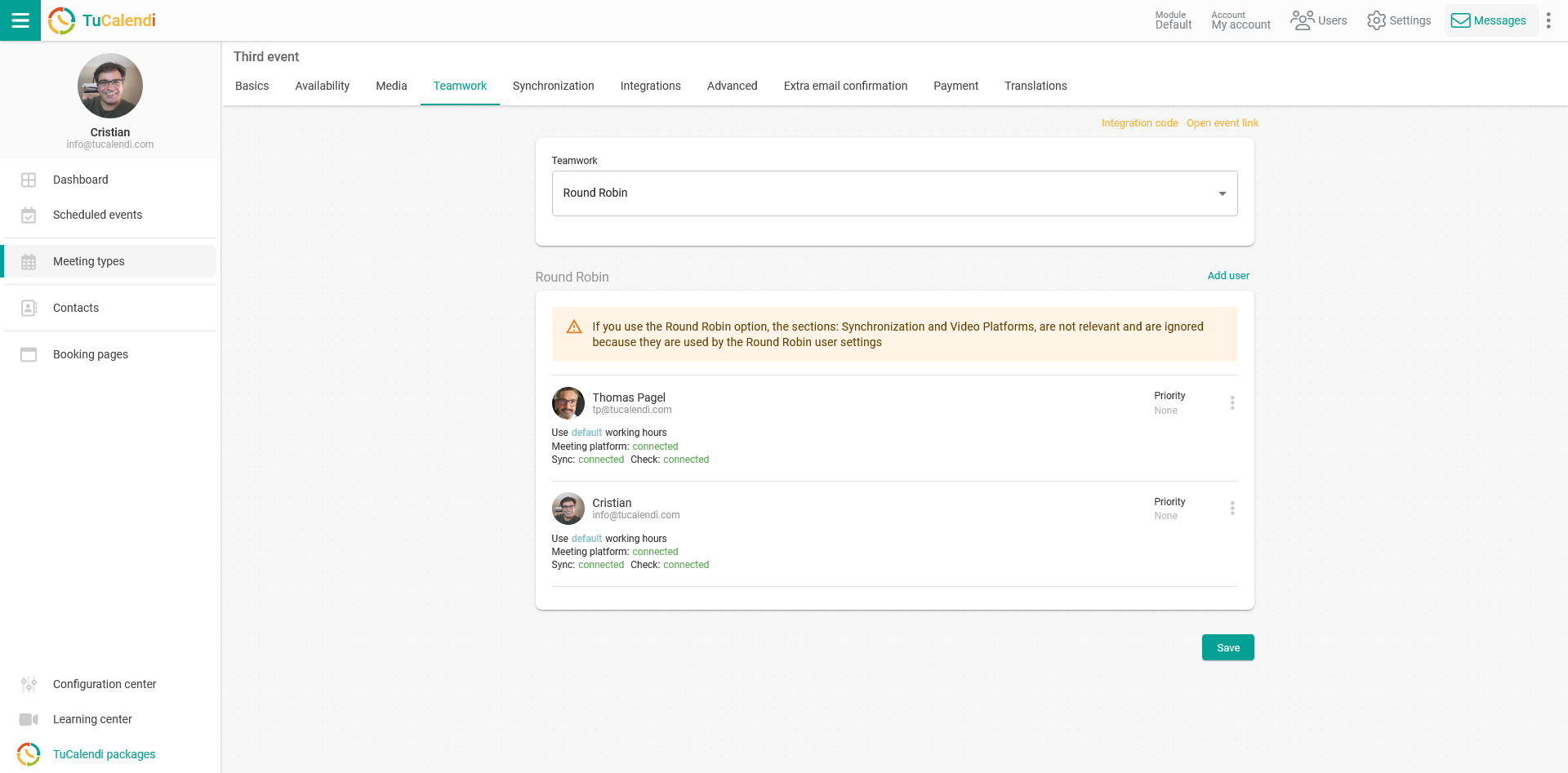 TuCalendi Software - 4