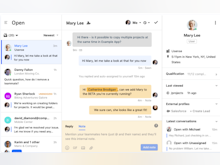 Intercom Software - Manage and respond to all conversations from a shared team inbox with notes and live customer profiles