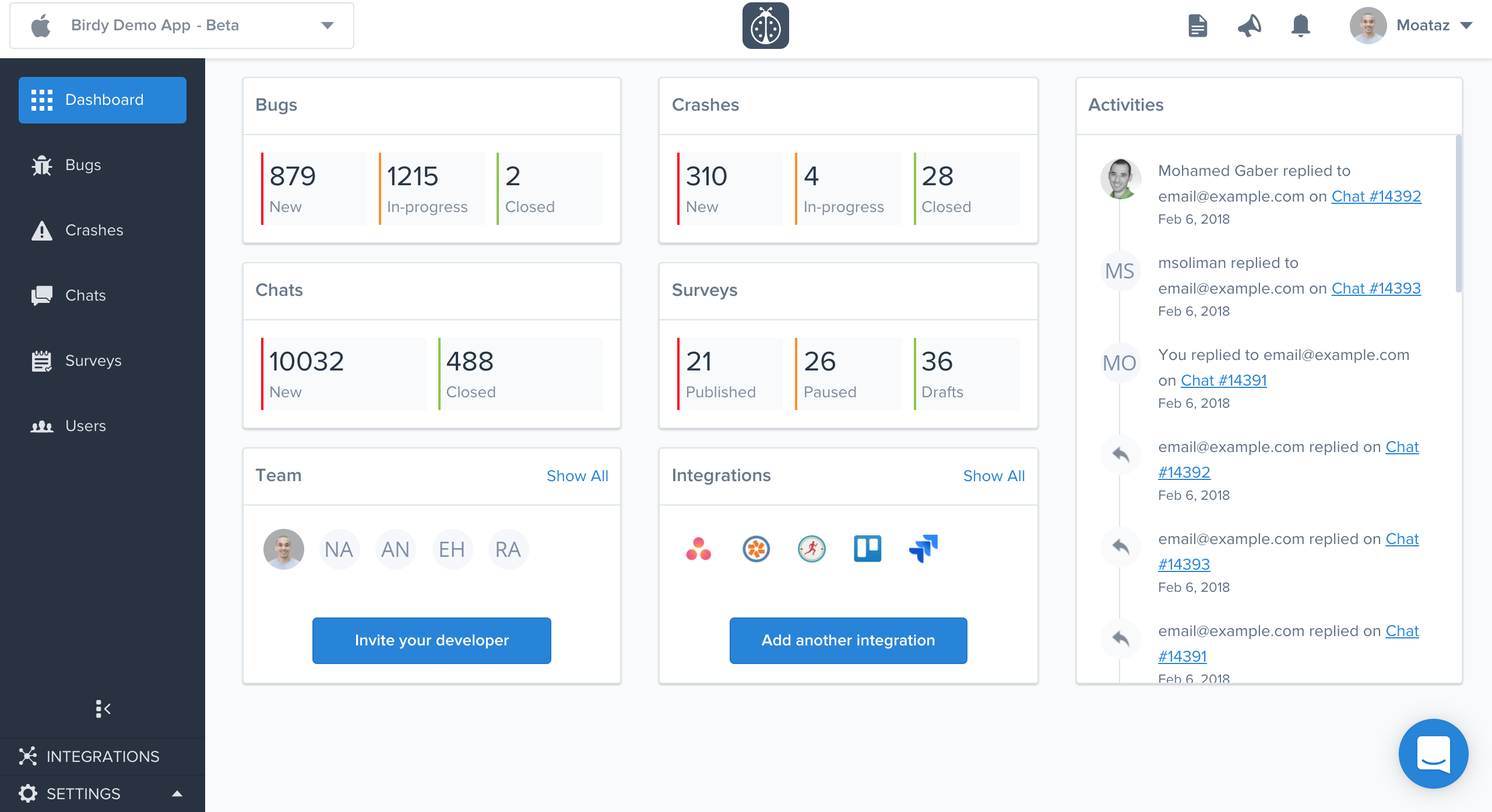 Instabug Logiciel - 1