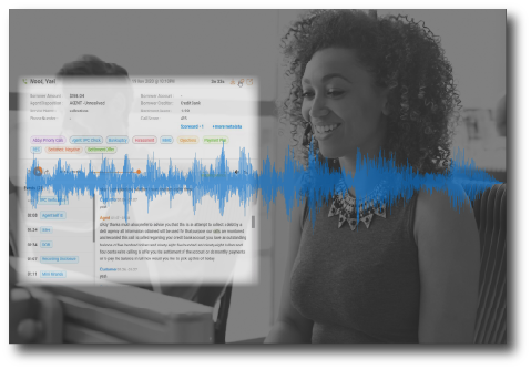 Our Hosted Contact Center platform includes AI-powered speech analytics that lets supervisors review every call recording for training and compliance. Automated agent scorecards, advanced analytics, sentiment analysis, call redaction are all included!