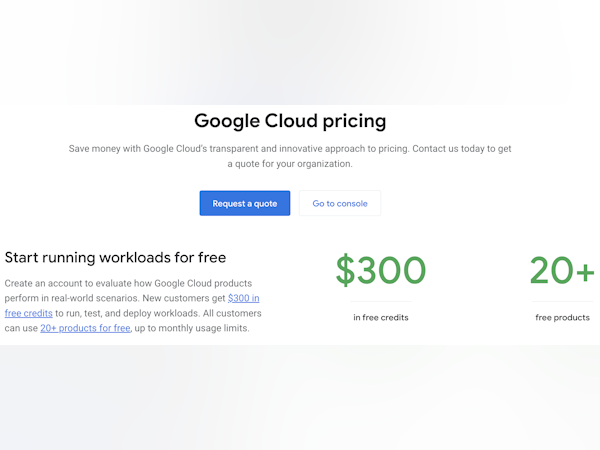 Google Cloud Logiciel - 1
