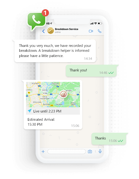 WhatsApp as frontend to you ticketing solution