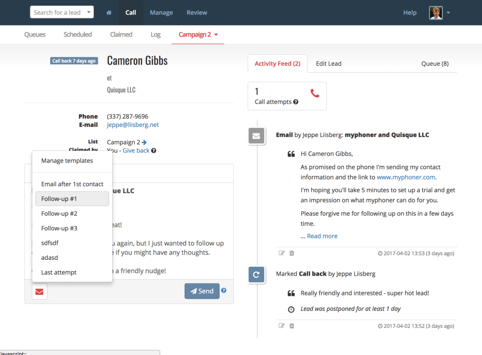 Send follow-up emails-thumb