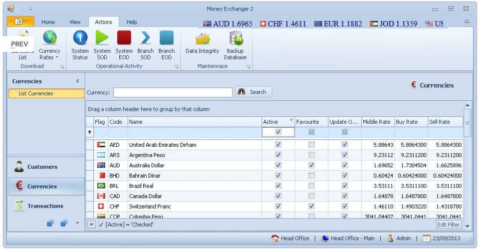 Money Exchanger Logiciel - 1