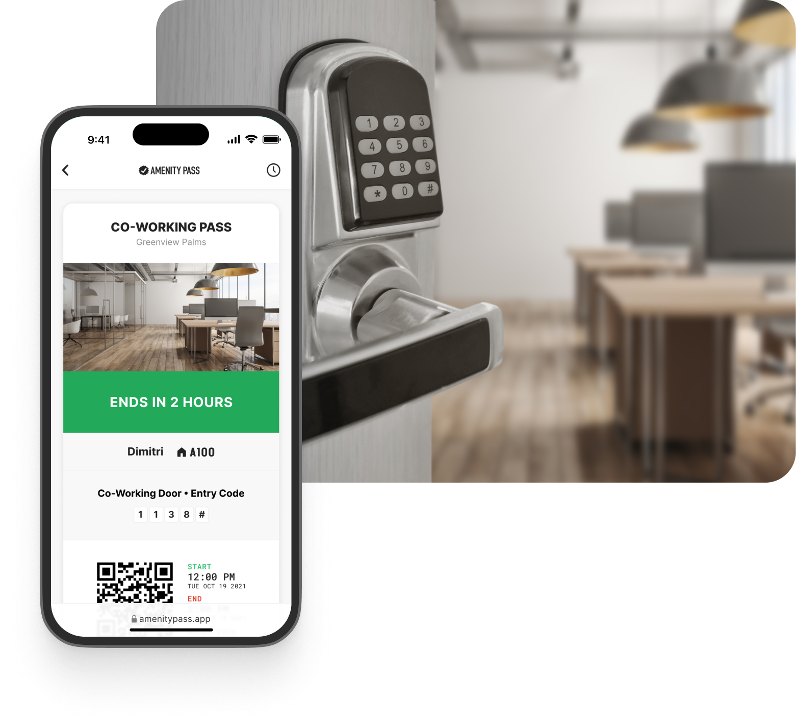 Amenity Boss screenshot: Add access control to bookable amenity spaces for increased security.