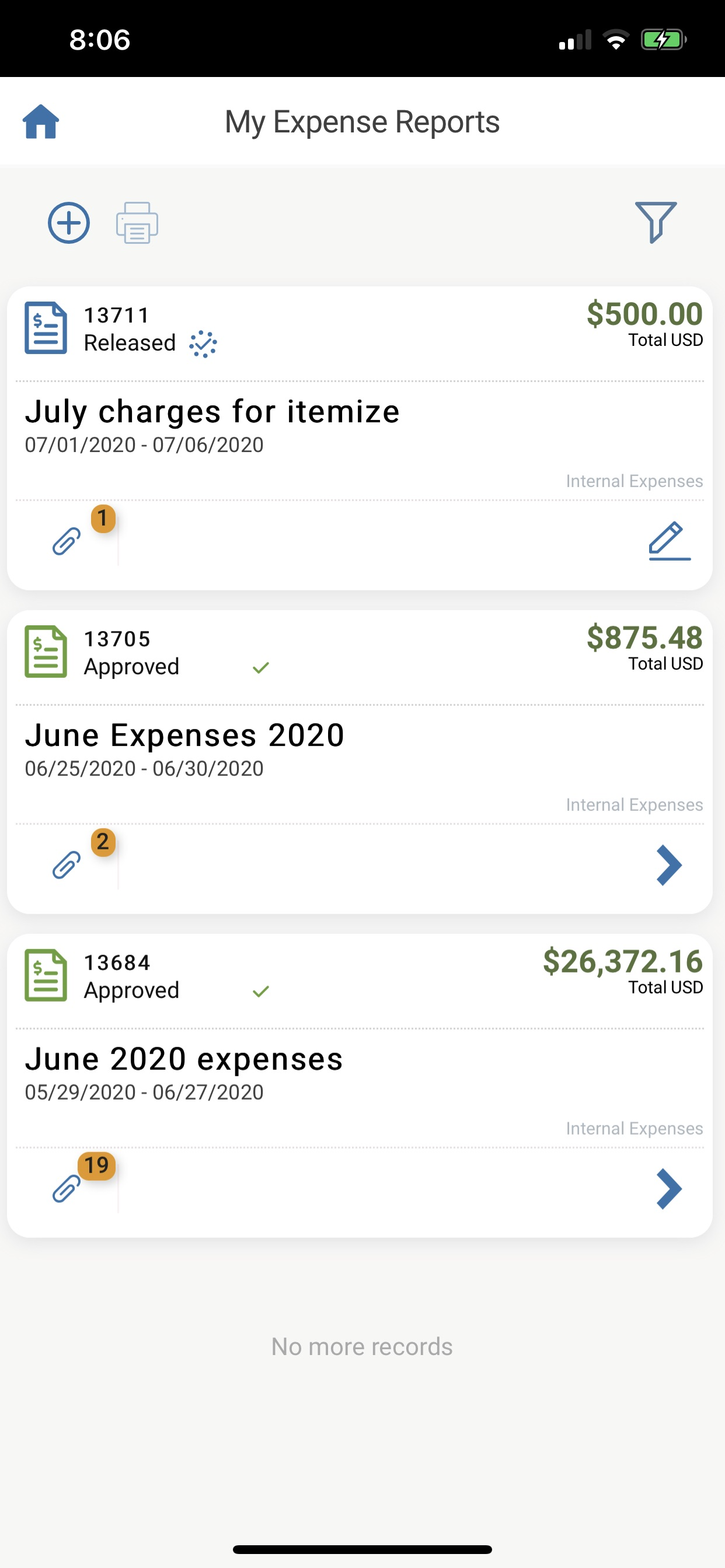 DATABASICS Expense Software - Track all your expense reports on mobile