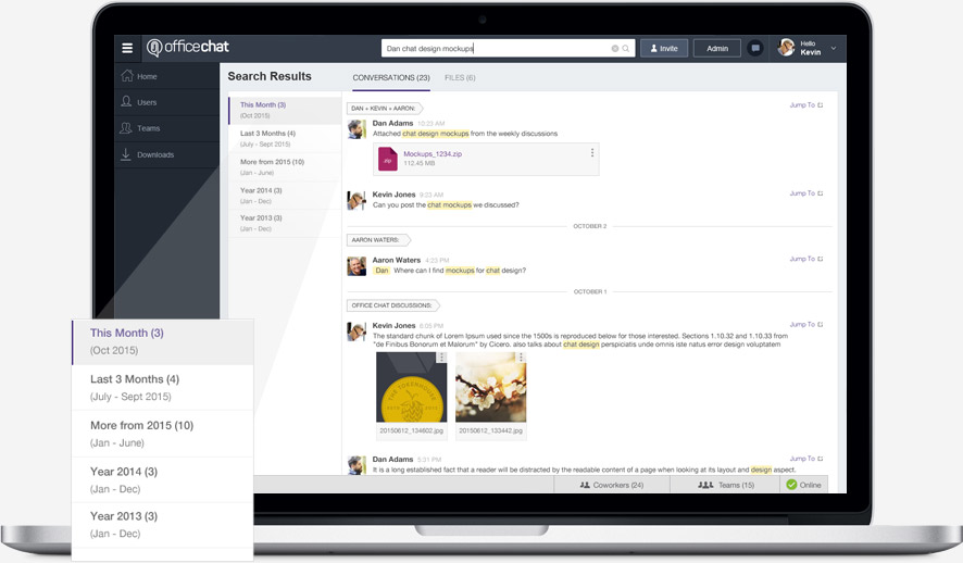 Office Chat Logiciel - 2