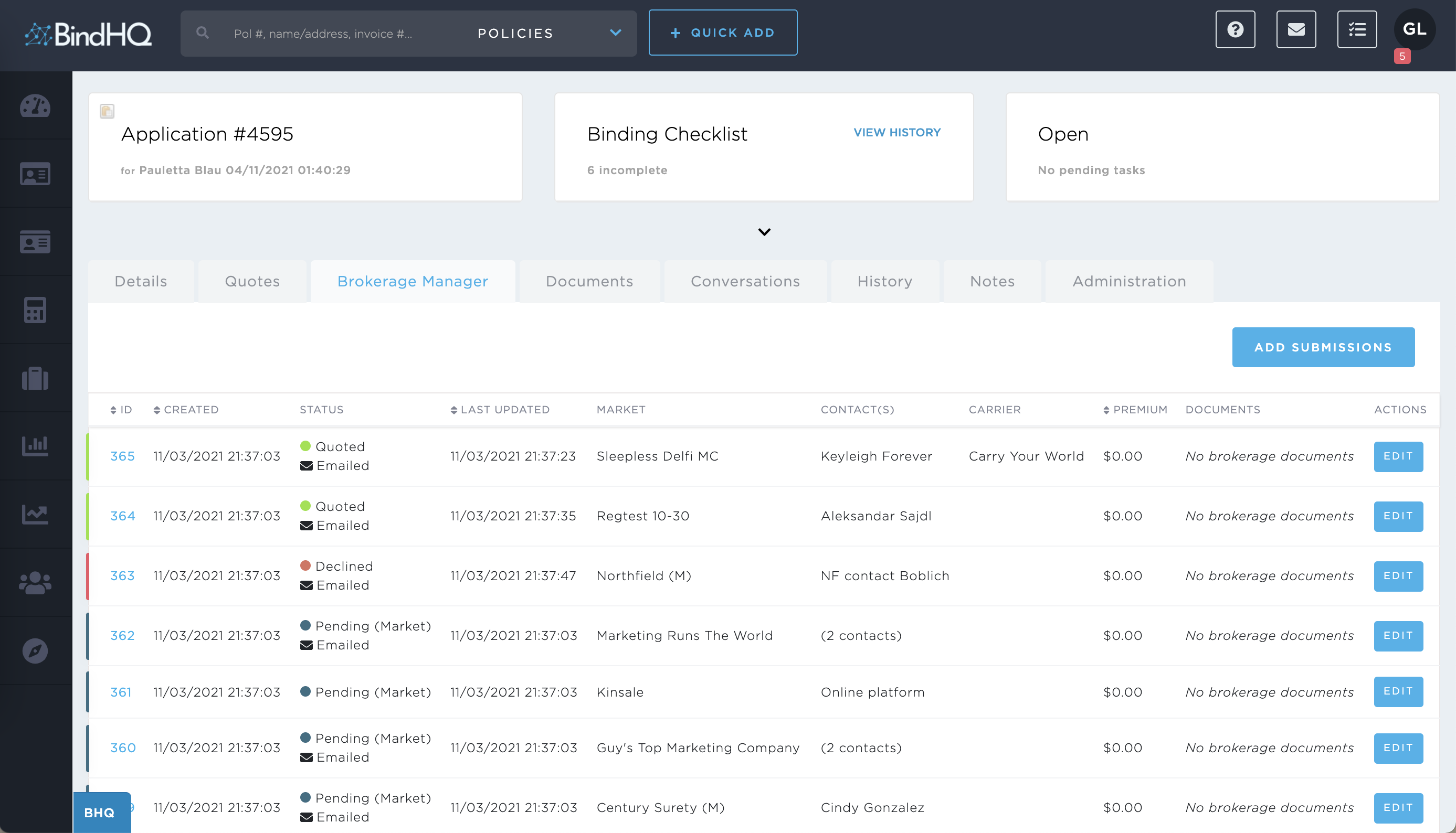 BindHQ Software - 4