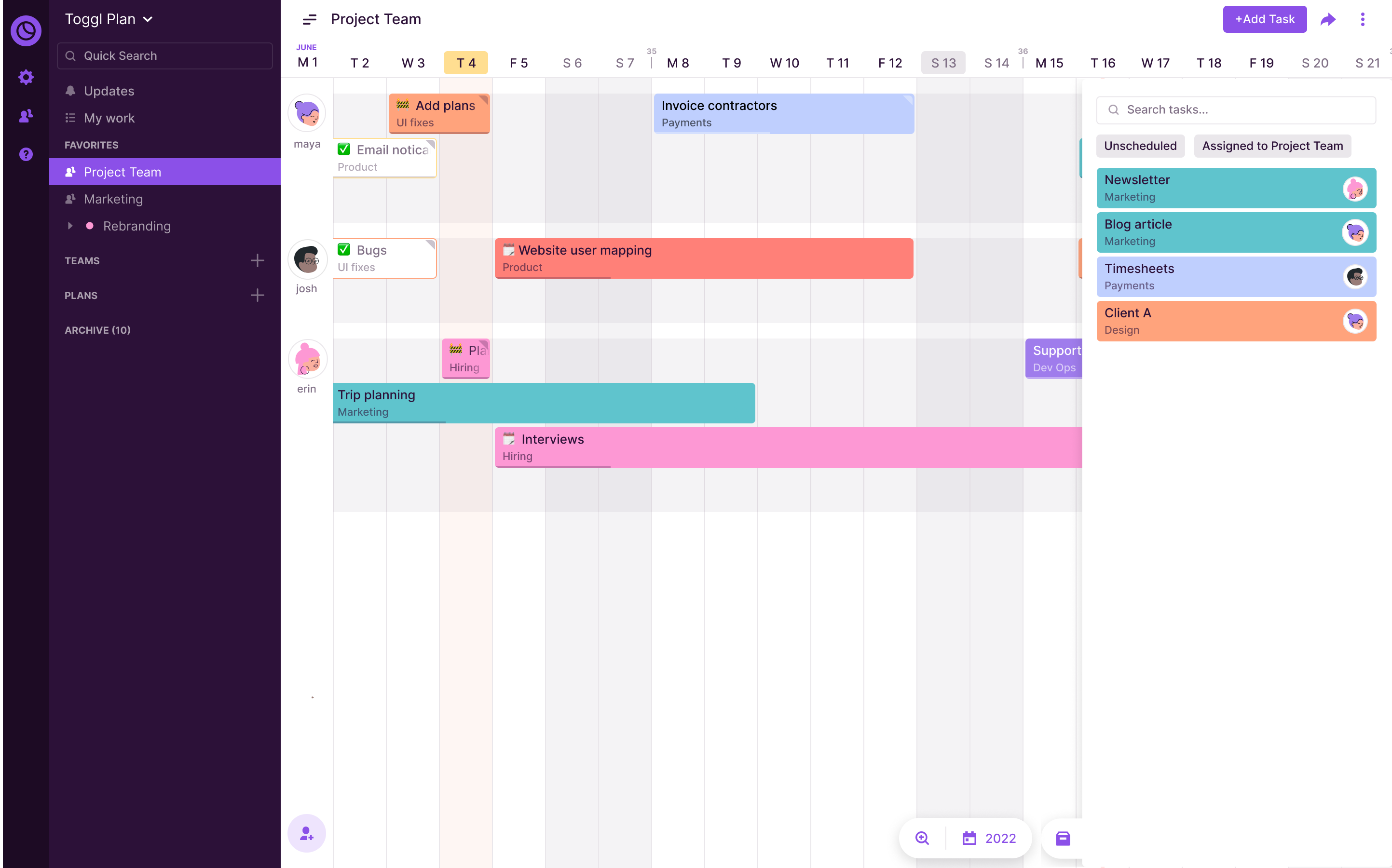 Toggl Plan Software - 4