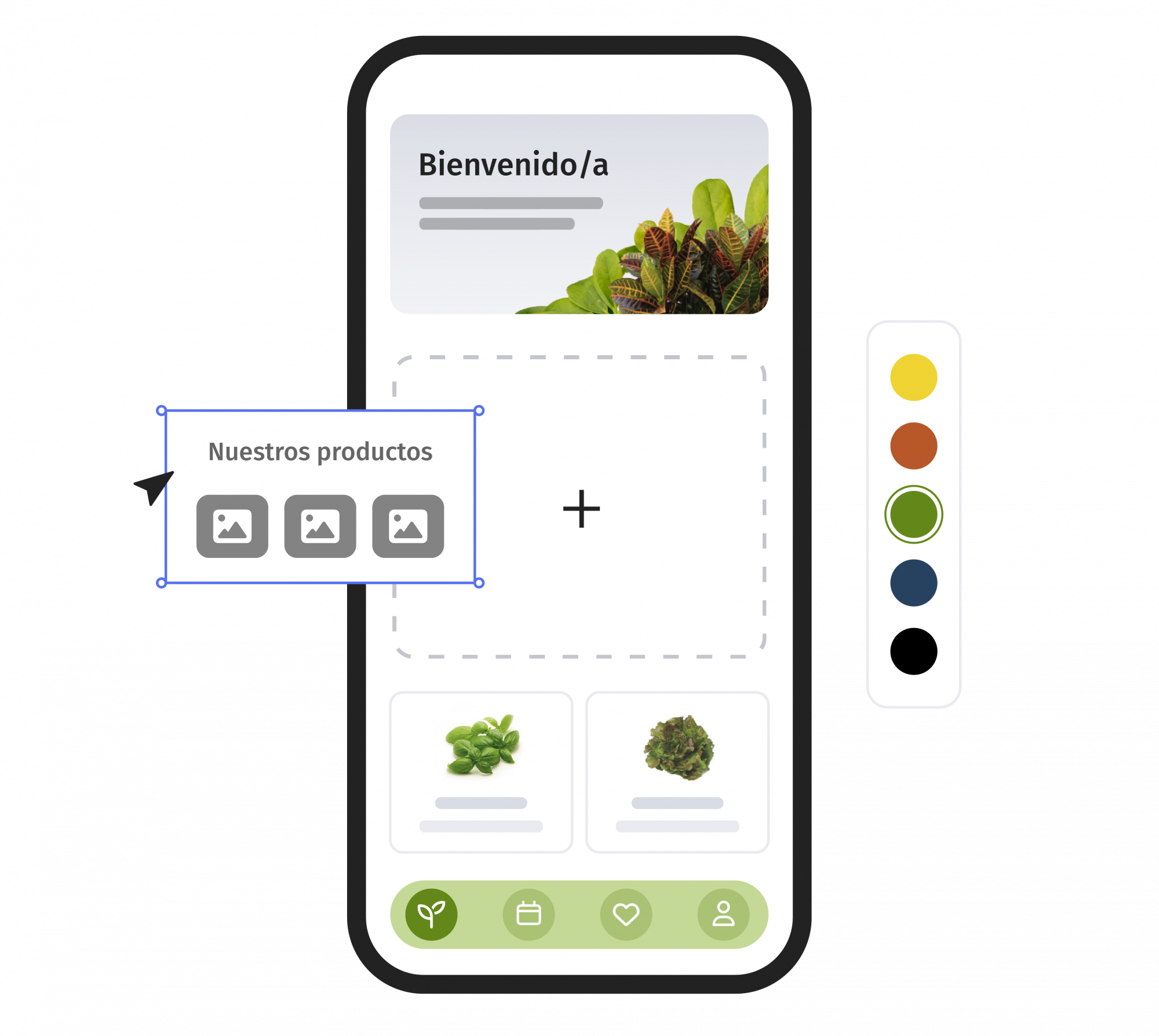 Helice screenshot: Helice app design