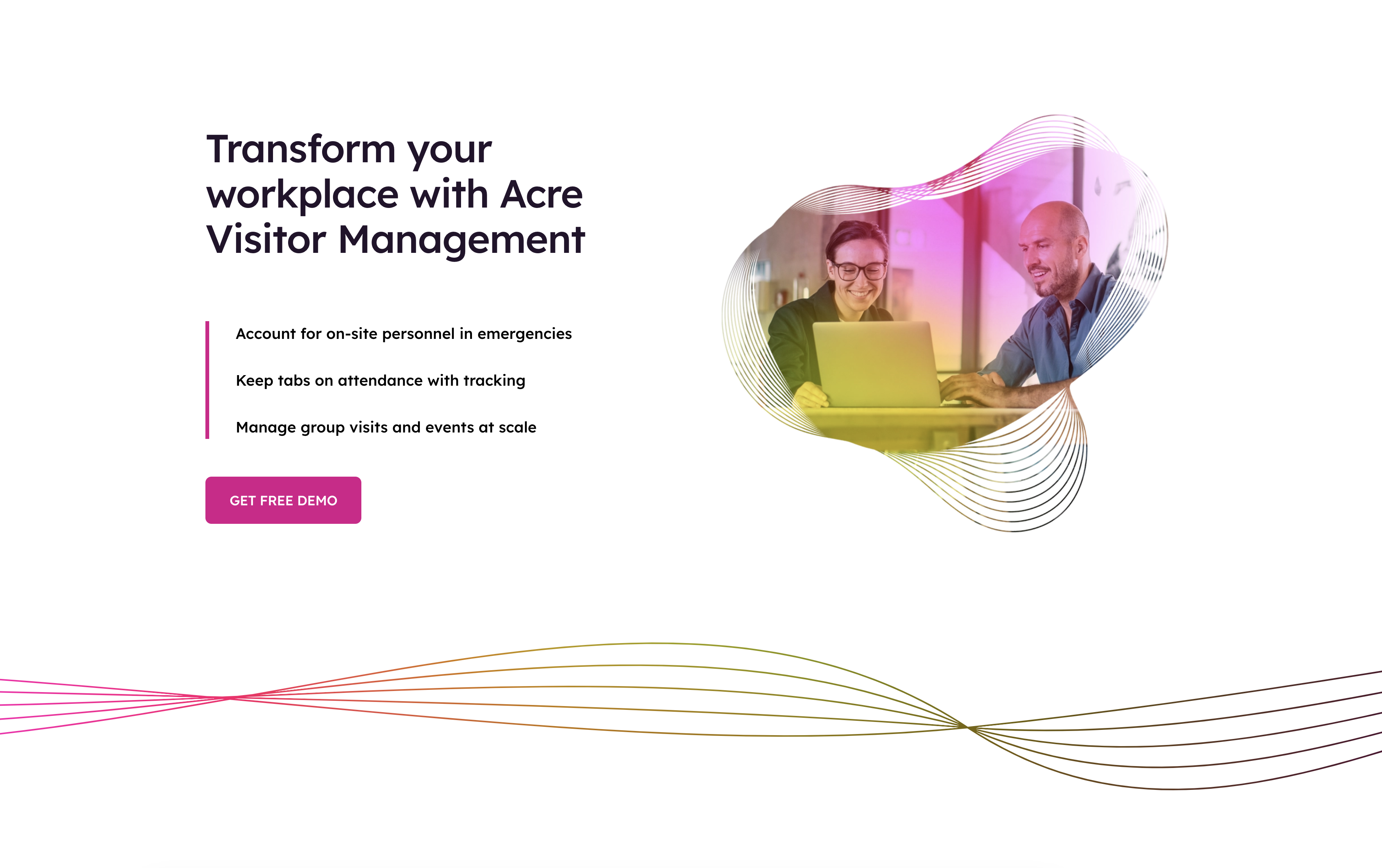 Transform your workplace with Acre Visitor Management