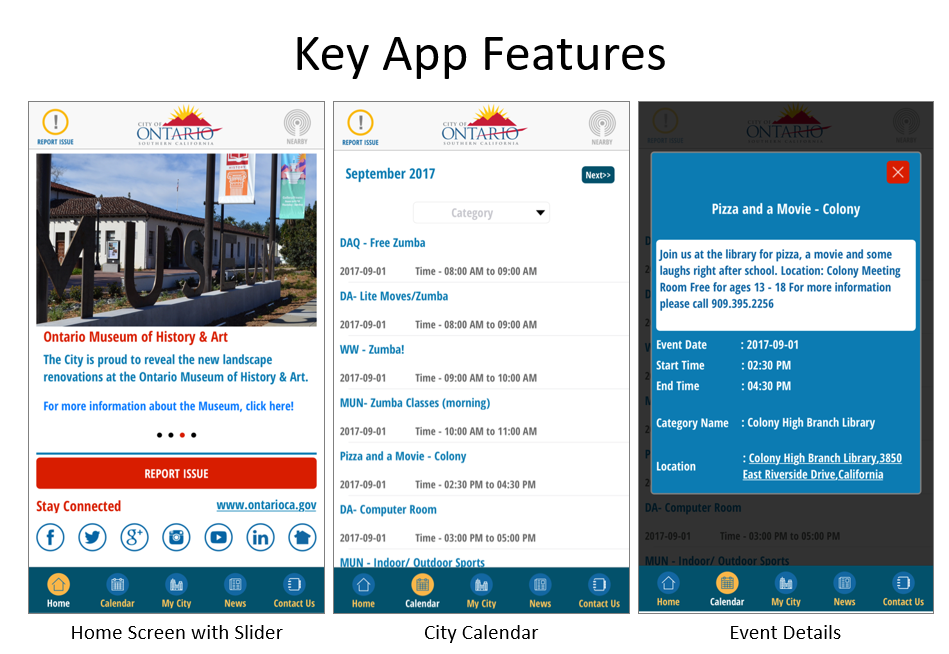 Customizable mobile App