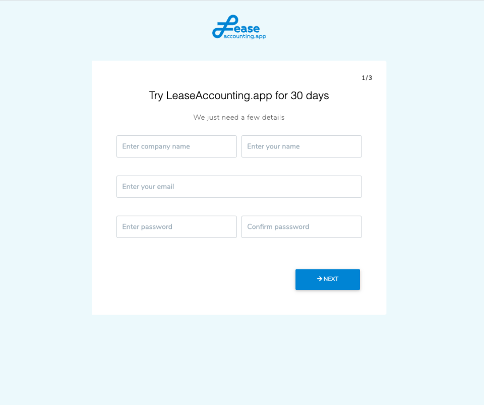 LeaseAccounting.app 30-day free trial