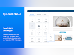 Sendinblue Software - Build beautiful campaigns with our drag & drop email builder - thumbnail