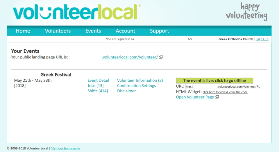 VolunteerLocal Software - 5