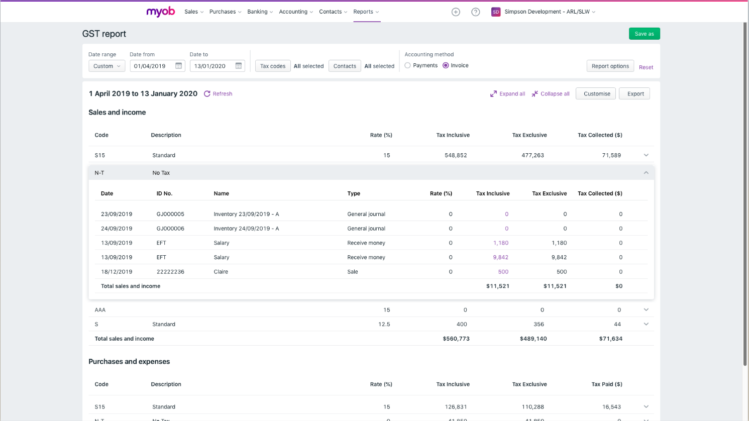 MYOB Business Cost & Reviews - Capterra Australia 2024